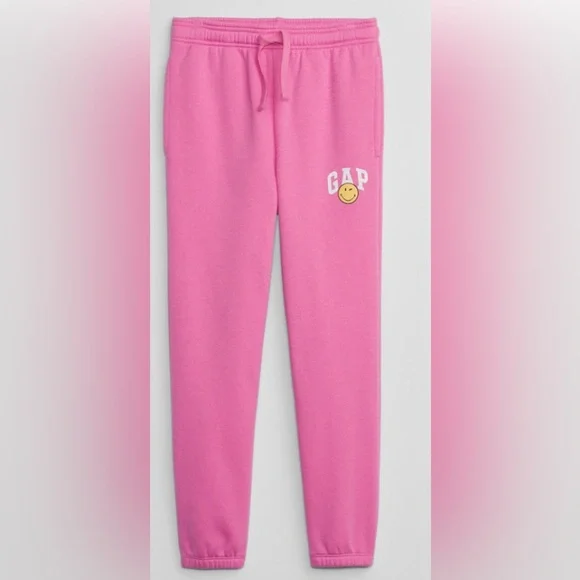 GapKids | SmileyWorld® Logo Joggers - Picture 1 of 1